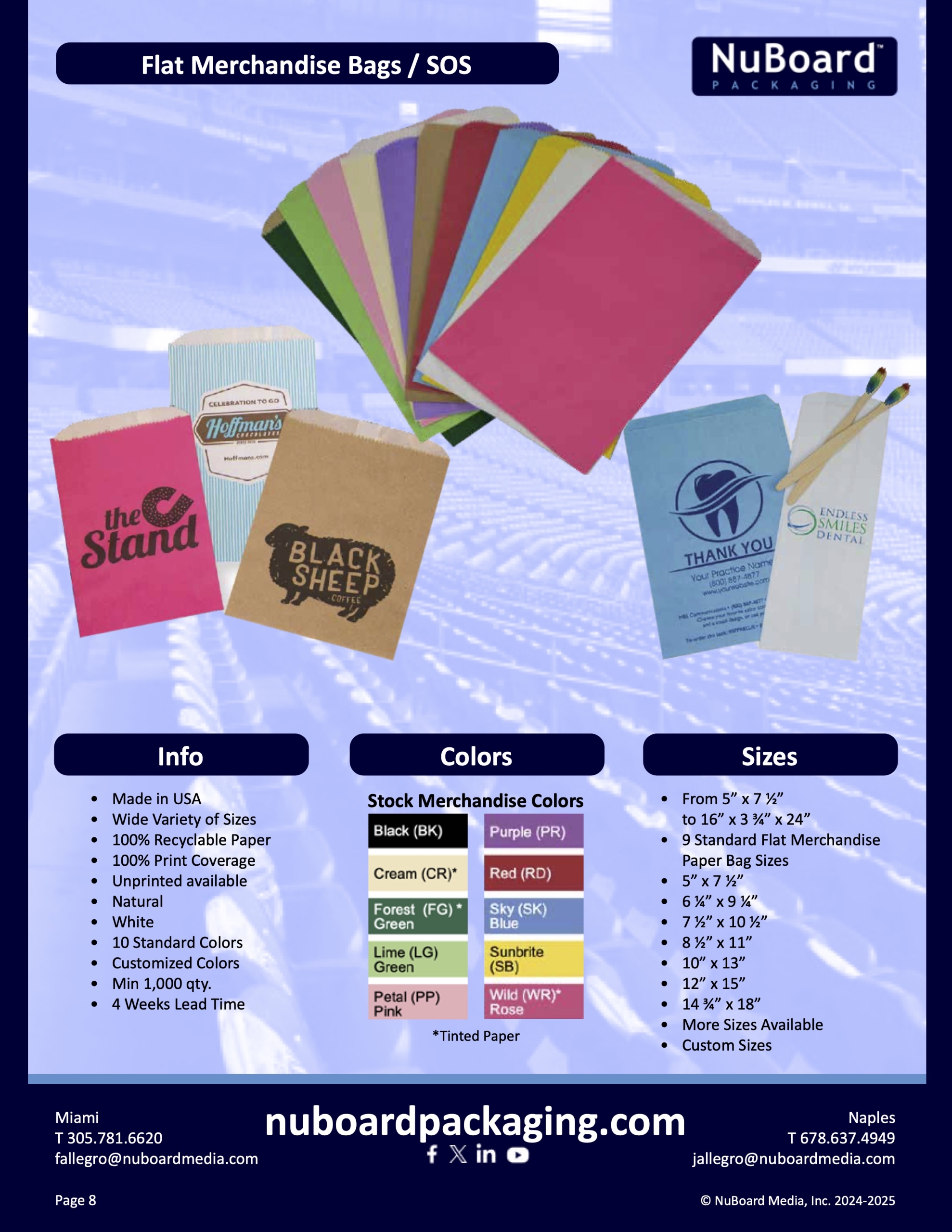 Catalog 2024 Flat Merchandise Bags scaled